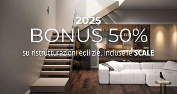 2025, ultimo anno con Bonus 50% su installazione scale