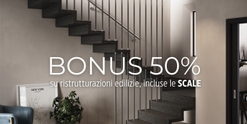 Bonus 50% su installazione di nuove scale